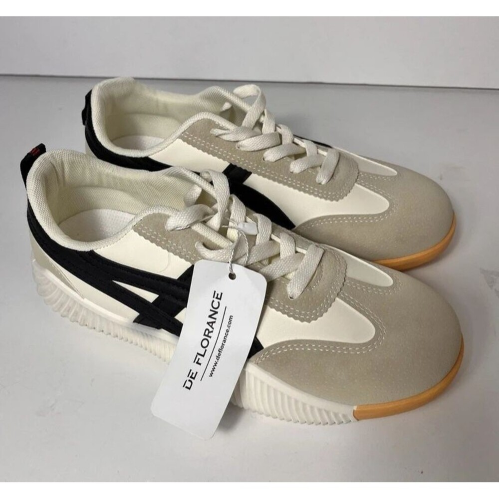 De Florance Cloudea 1.0 Sneakers Black White Women's EUR 42 Unworn NWT - No Box